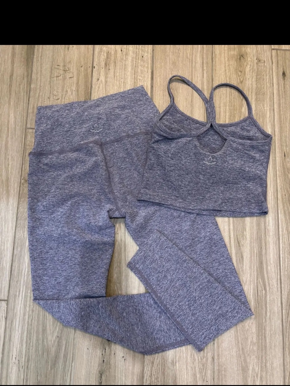Beyond yoga purple set